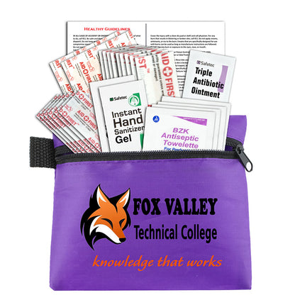 “Altair” 26 Piece First Aid Kit in Zipper Pouch