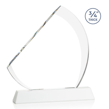 Nantucket VividPrint™ Award on Newhaven - White