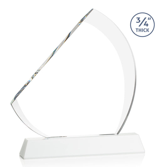 Nantucket VividPrint™ Award on Newhaven - White