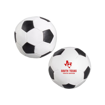 White/Black Stuffed Vinyl Soccer Ball