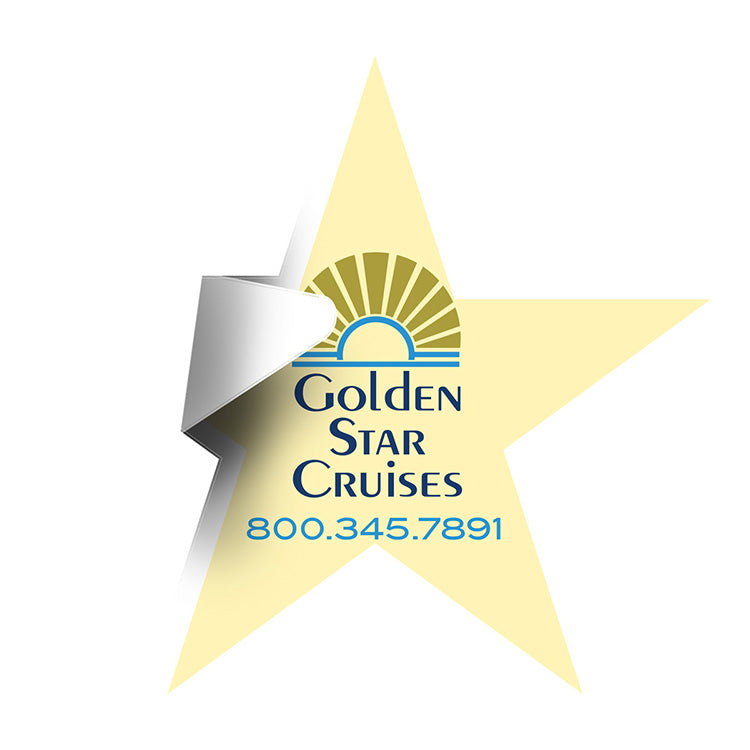 Star Stock Shape Stickers