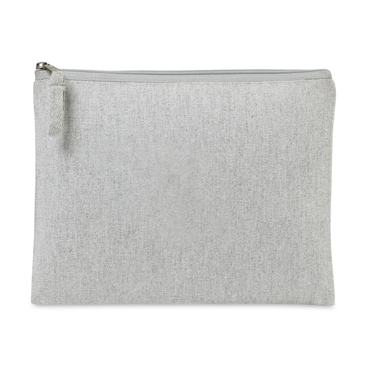 AWARE™ Recycled Cotton Zippered Pouch