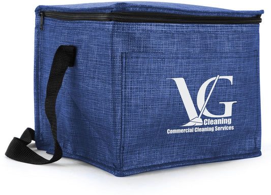 SILVER-TONE COOLER BAG