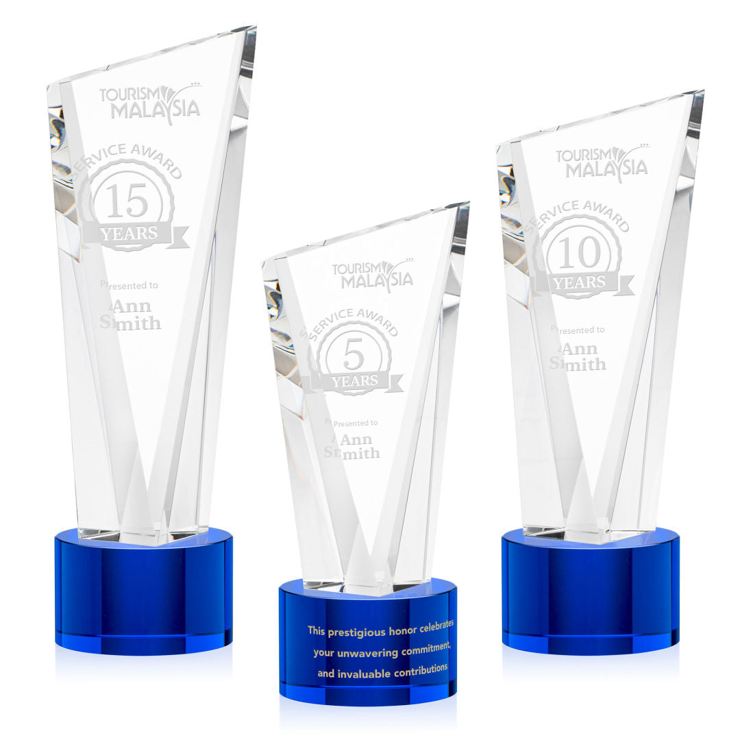 Plymouth Award on Marvel Base - Blue
