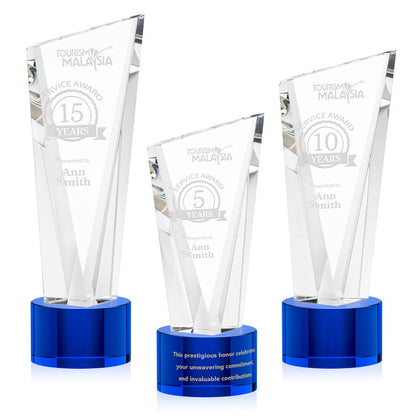 Plymouth Award on Marvel Base - Blue