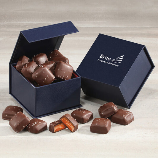Magnetic Keepsake Box with Chocolate Sea Salt Caramels