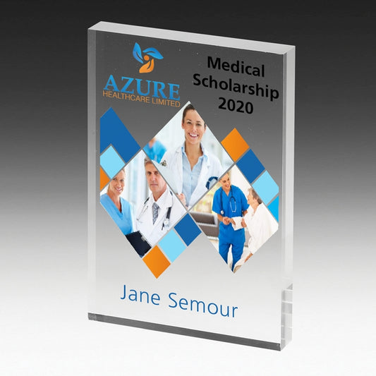 PhotoImage® Rectangle Paperweight - 3” x 5” x 1/2”