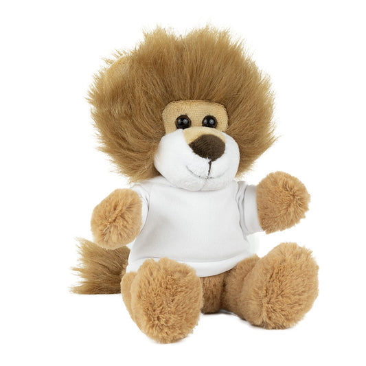 "FLUFFY THE FIERCE" 6” Plush Teddy Lion