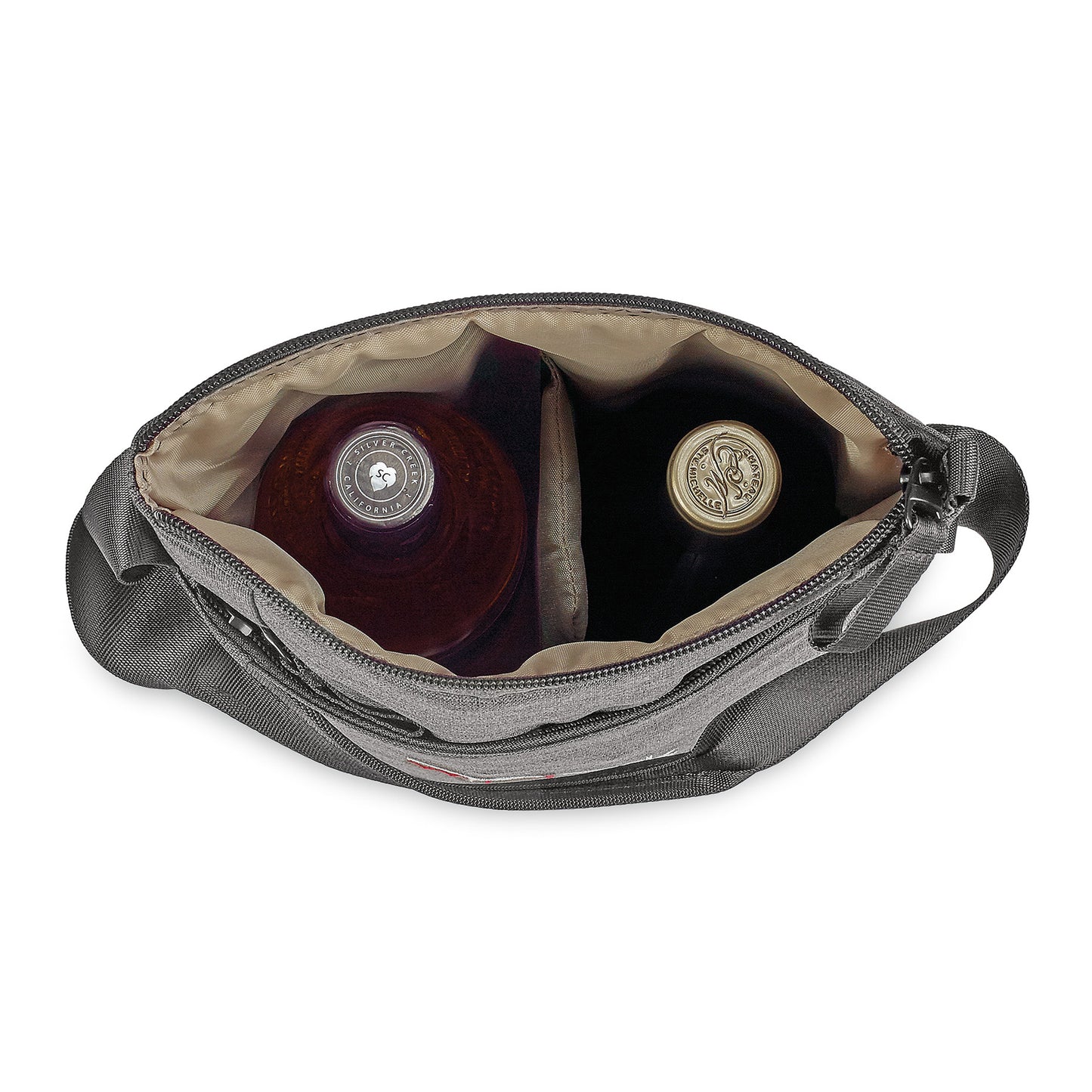 Charcoal Heather Heritage Supply Tanner Insulated Wine Kit