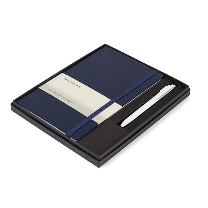 Moleskine® Large Notebook and GO Pen Gift Set