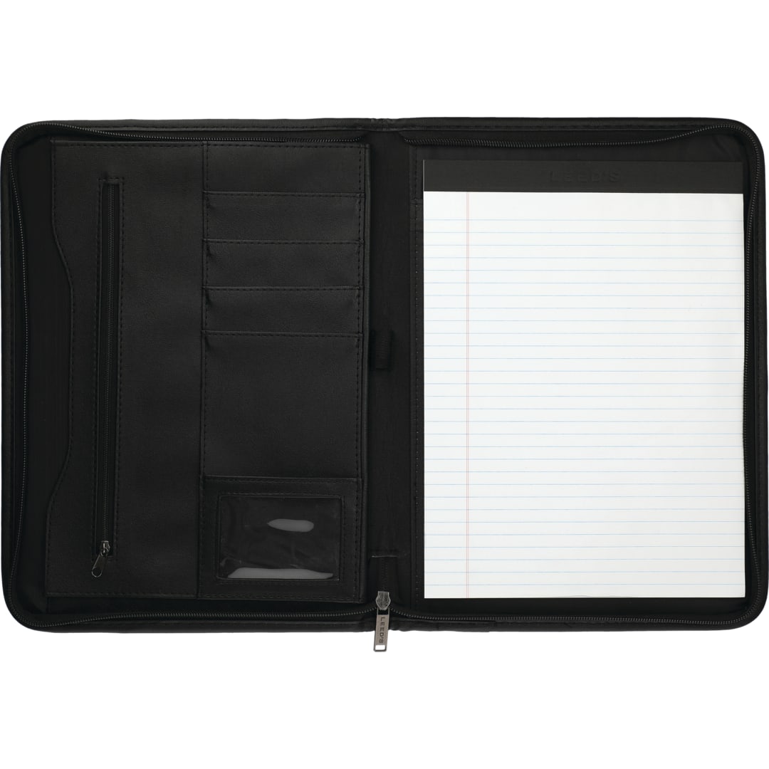 FSC® Mix Executive DuraHyde Zippered Padfolio