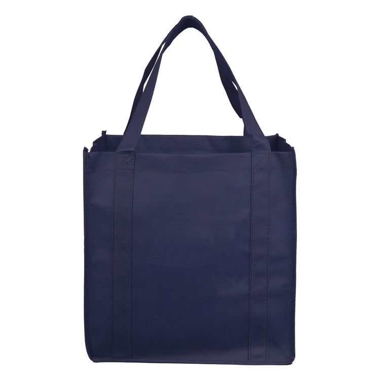 12-1/2"W x 13"H x 8”Gusset - "MEGA" Grocery Shopping Tote Bag