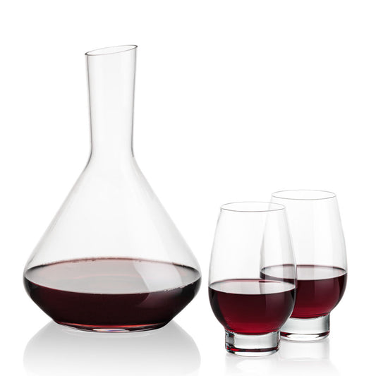 Terrassa Carafe & Glenarden Stemless Wine