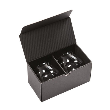 Lanyon Stemless Wine - Deep Etch
