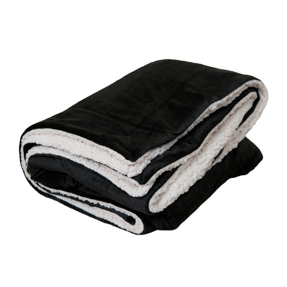 Micro Mink Sherpa Throw