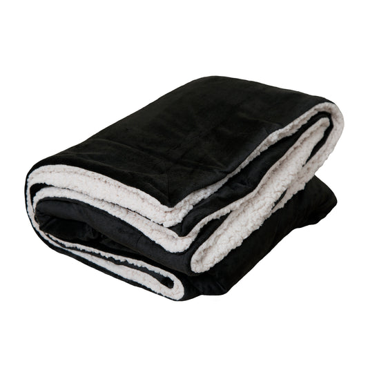 Micro Mink Sherpa Throw