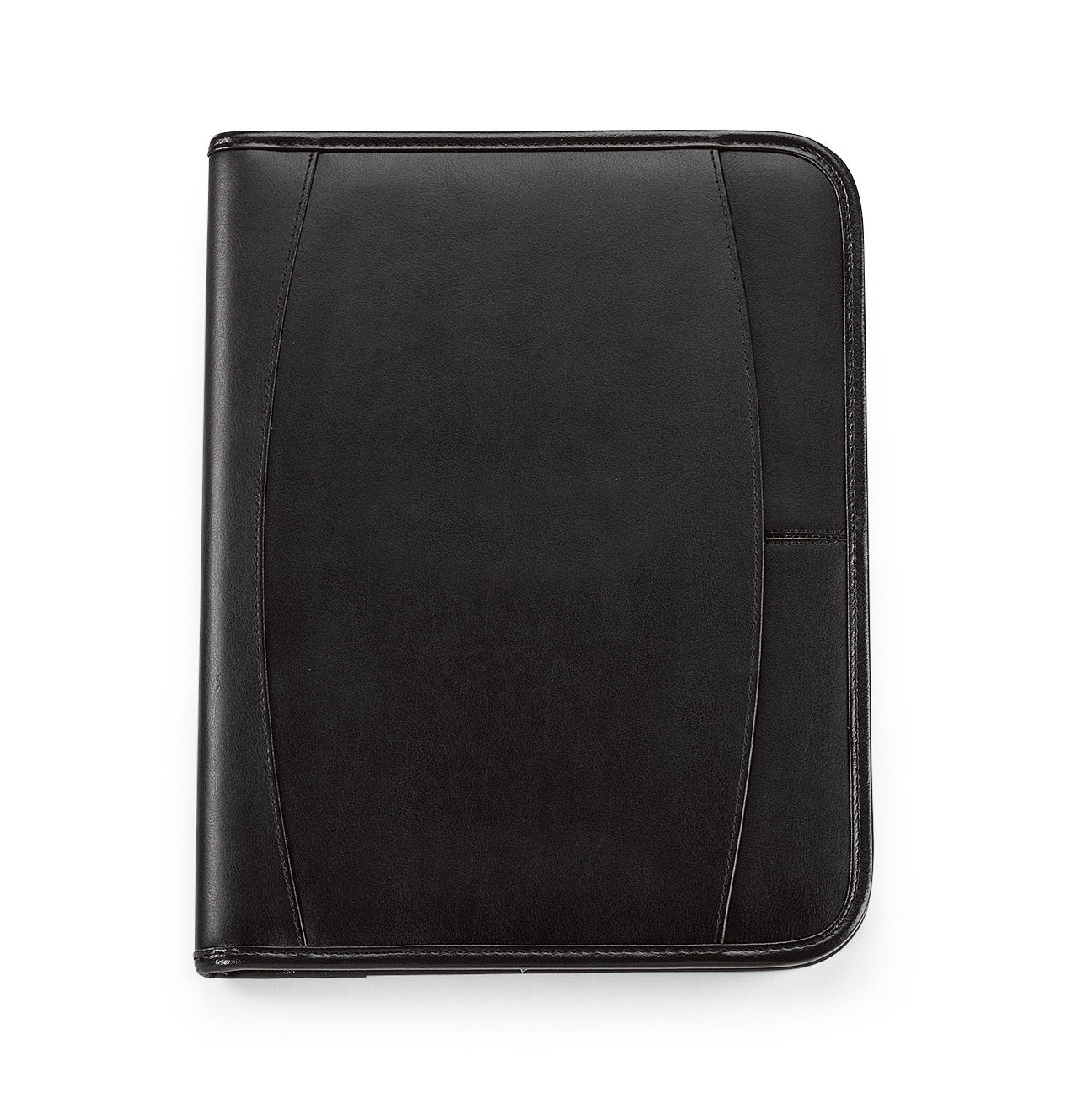Black Contemporary Leather Writing Pad