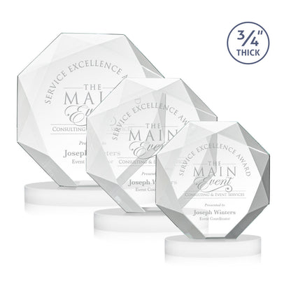 Bradford Award on Alberton Base - White
