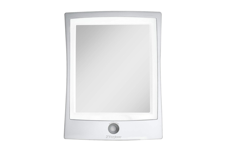 Zadro Fogless LED Light Shower Mirror - Silver
