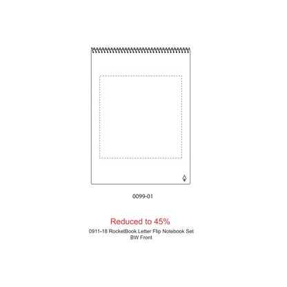 Rocketbook Letter Flip Notebook Set