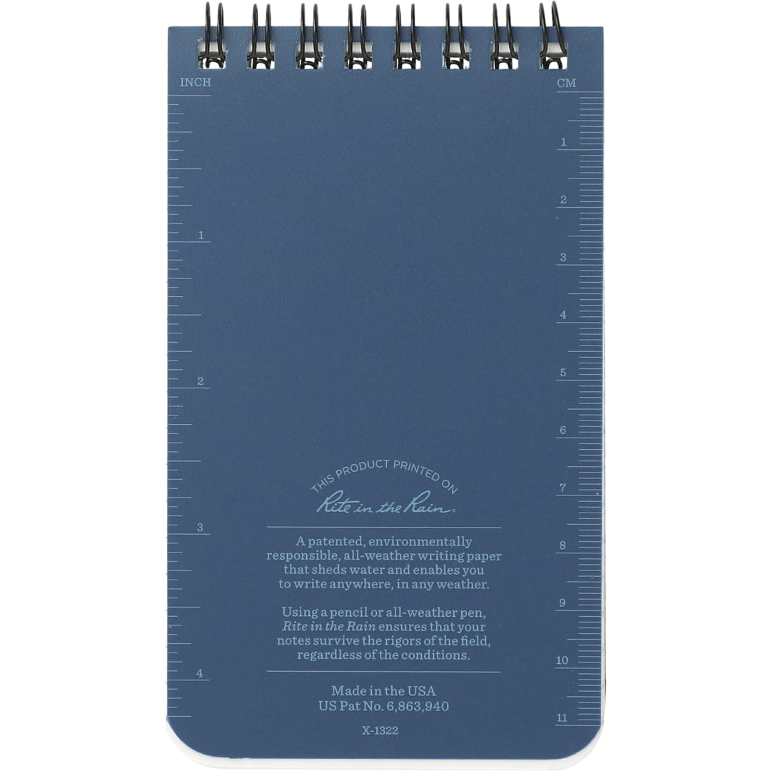 3” x 5” Rite in the Rain Top Spiral Notebook