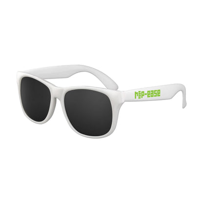 White Frame Classic Sunglasses