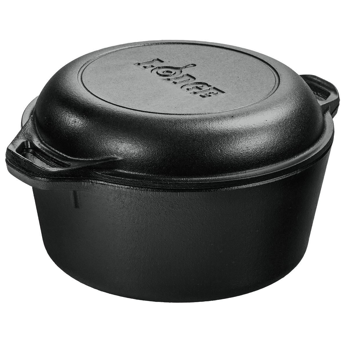 Lodge® 5 Qt Cast Iron Double Dutch Oven
