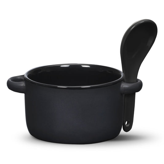 Merritt Soup Mug & Spoon - 12oz - Imprinted