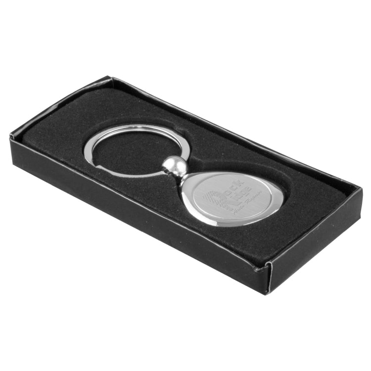 "Infini" Laser Engraved Metal Keyholder