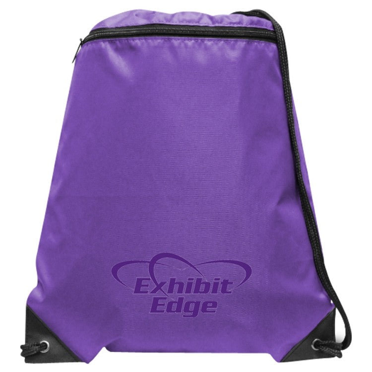 Zip-up Drawstring Pack