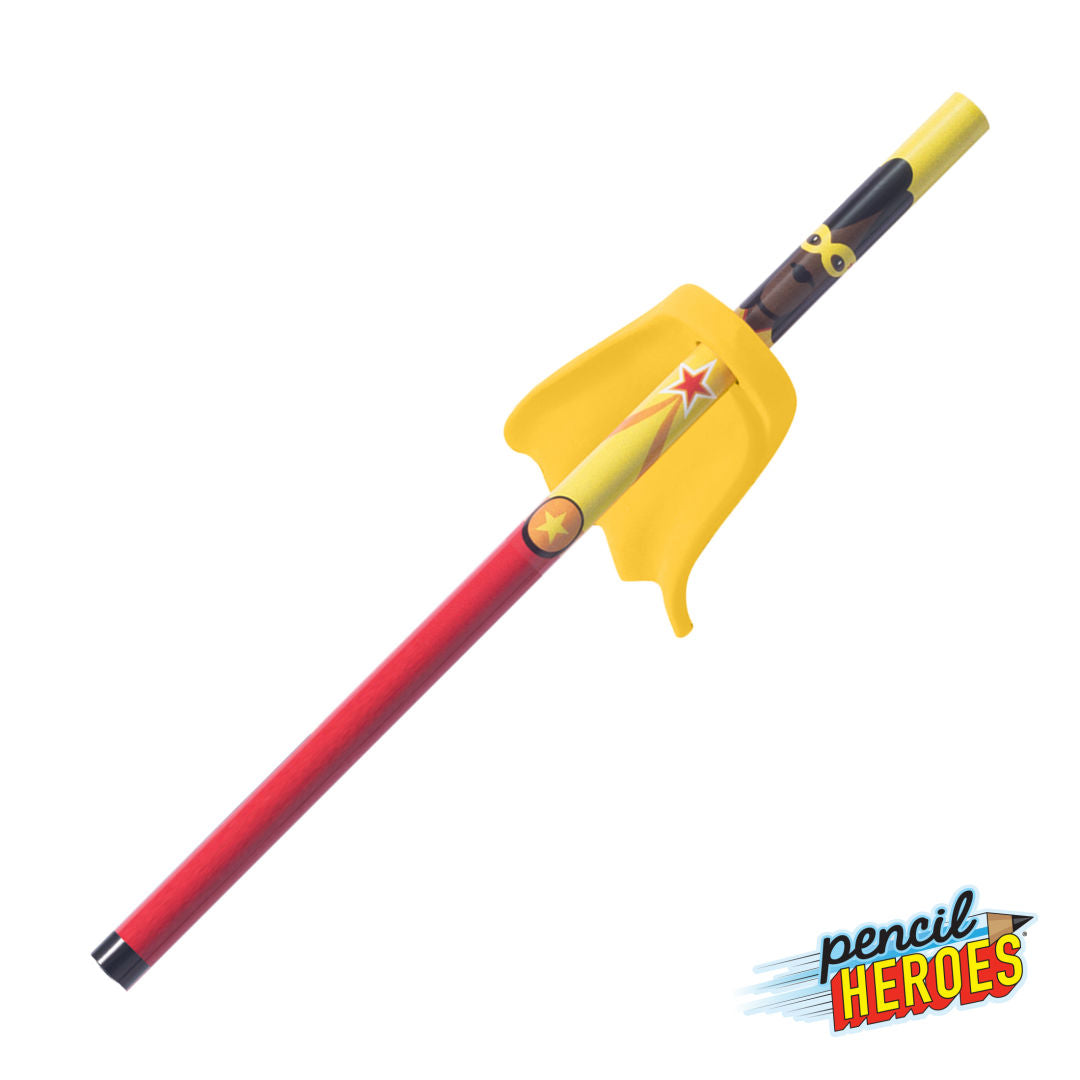 Pencil Heroes®  Superhero Series Female w/Cape Pencil