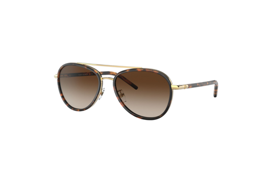 Tory Burch Women's Eleanor Pilot Sunglasses