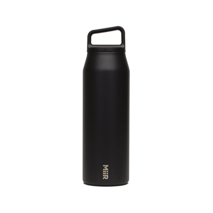 Black Powder MiiR® Vacuum Insulated Wide Mouth Bottle - 32 Oz.
