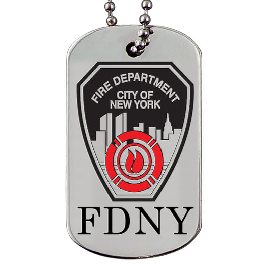 Etched Dog Tags - Stainless Steel Base