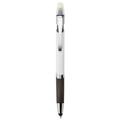 Cynthia 3-in-1 ballpoint pen/stylus/highlighter