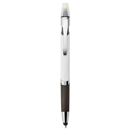 Cynthia 3-in-1 ballpoint pen/stylus/highlighter