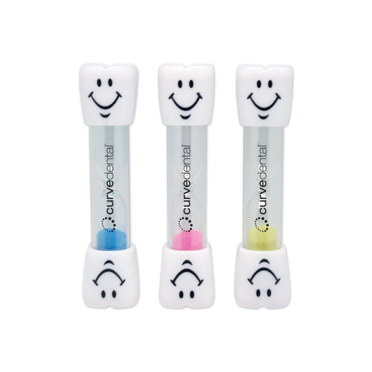 Assorted 3 Minute Smile Brushing Sand Timer