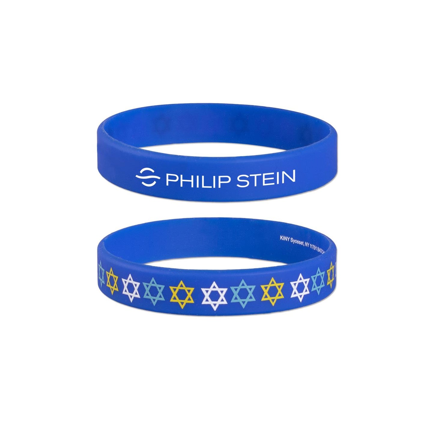 Multicolor Hanukkah Silicone Wristband Bracelet