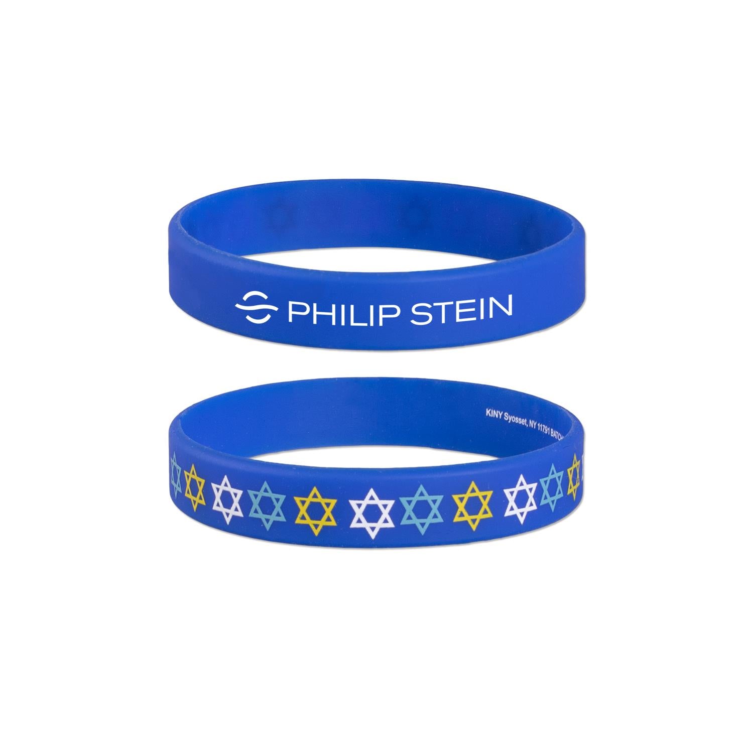 Multicolor Hanukkah Silicone Wristband Bracelet