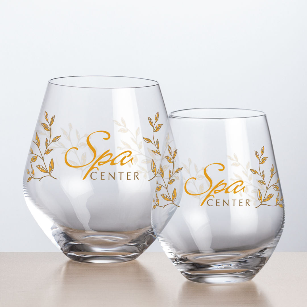 Reina Stemless Wine - 11.5oz/16.5oz - VividPrint™