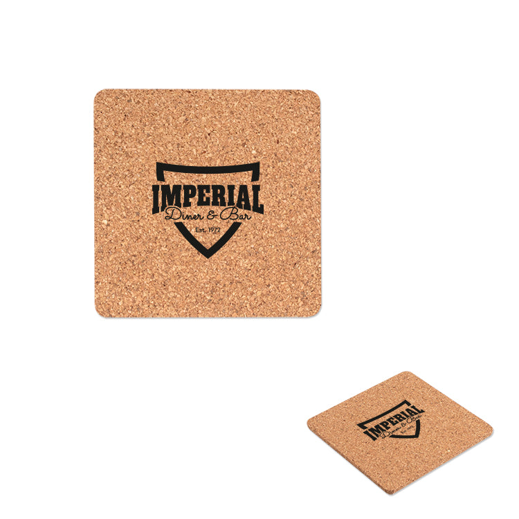 Natural Square Cork Coaster