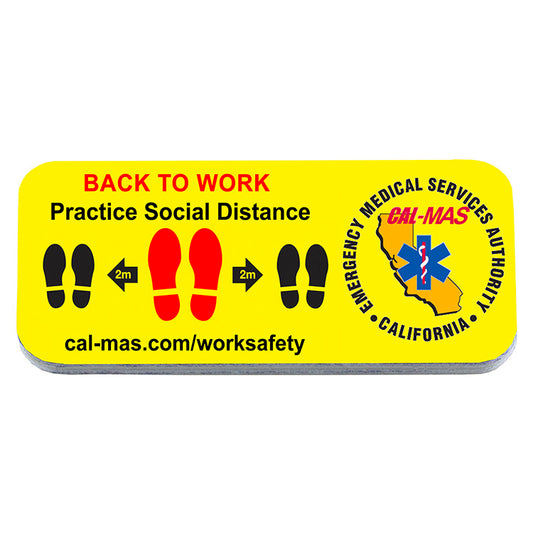 “Smile File” Rectangle Shaped Multi-Color Thick Foam Nail File