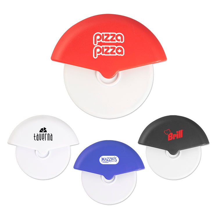 Blue Round Pizza Cutter