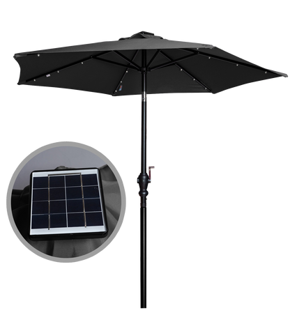7' LED Market Umbrella