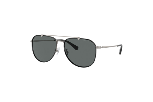 Coach Polarized Metal Windsor Pilot Sunglasses