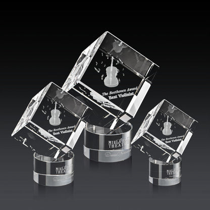 Burrill 3D Award on Marvel Base - Clear
