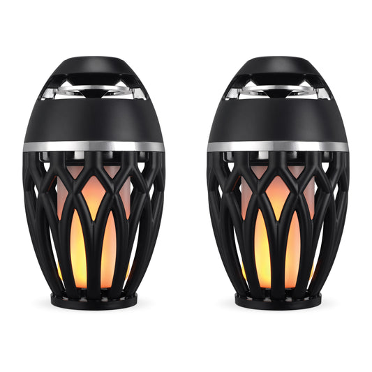 iLive™ Tiki & Bluetooth Speakers with LED Flame