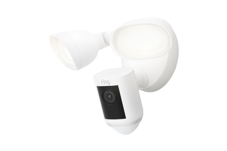 Ring Floodlight Cam Pro Wired - White