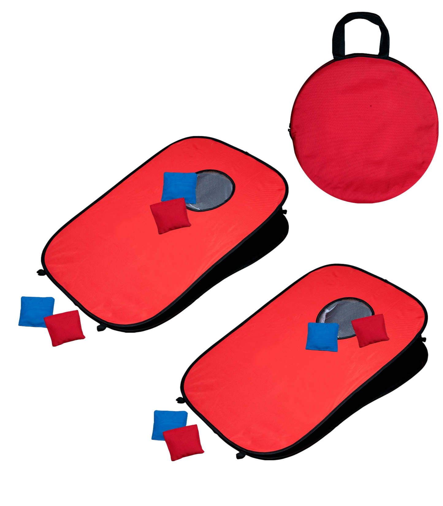 Portable Pop-Up Cornhole Game