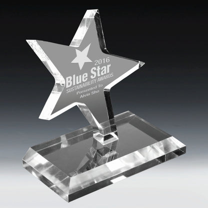 Dancing Star Award - Laser Engraved